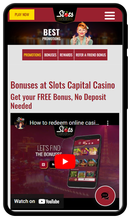 Slots Capital No Deposit Bonus